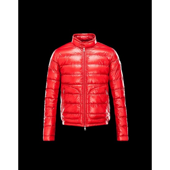 Moncler ACORUS Ultralight Rød Vinterjakke Techno Fabric/Polyamide Herre 41338935MA