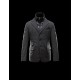 Moncler ARGENTRE Detachable Lapel Collar Svart Vinterjakke Nylon/Polyamid Herre 41382289SR