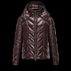 Moncler BERRIAT Detachable Hood Turtleneck Dark Brun Vinterjakke Nylon/Polyamid Herre 41456769LD