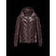 Moncler BERRIAT Detachable Hood Turtleneck Dark Brun Vinterjakke Nylon/Polyamid Herre 41456769LD