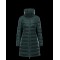 Moncler FLAMME Turtleneck Dark Grønn Dunjakke Nylon/Polyamid Dame 41381023QT