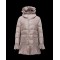 Moncler SERRE Turtleneck Dove Grå Dunjakke Nylon/Polyamide Dame 41456720VM